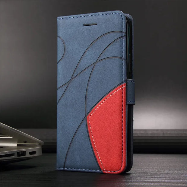 iPhone 13 Pro Max Case Leather Wallet Flip Cover