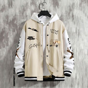 Men's baseball jacket,