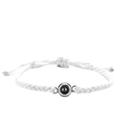 Stainless steel projected braided bracelet jewelry