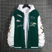 Men's baseball jacket,