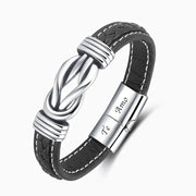 Fashion Irregular Graphic Accessories Men's Leather Bracelet